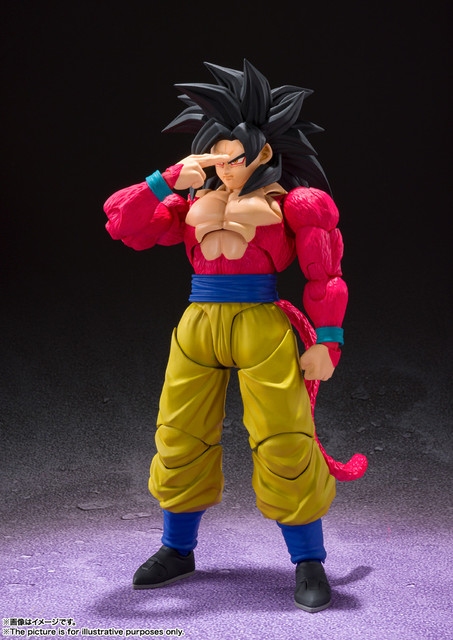 Bandai Anime Characters Figure Ragon Ball Gt Pvc Son Goku Super